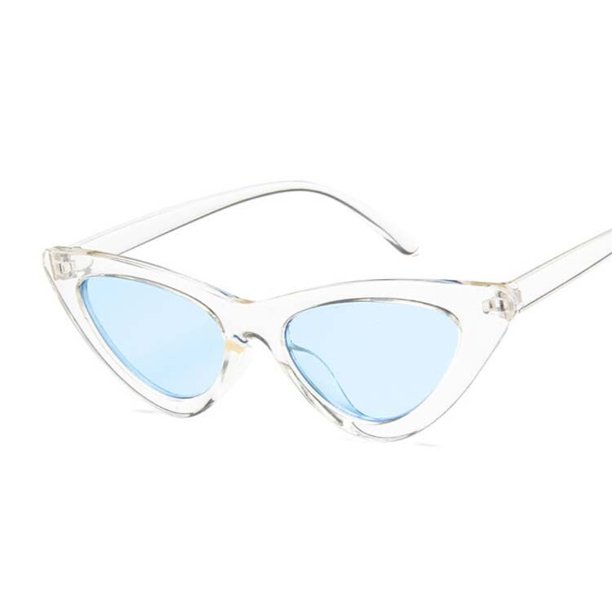 Gafas De Sol De ojo De gato para mujer, lentes De Sol femeninas con espejo, De diseñador De marca De lujo, a la moda, color negro Fivean unisex