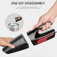 thumbnail image 4 of UsRHHA Portable Car Vacuum Cleaner High Power, Handheld Vacuum with 3 Attachments for Auto Detailing, Car Accessories Interior Cleaner, 4 of 6