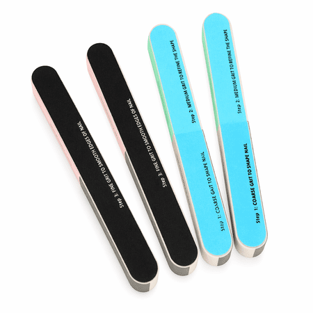 Pawlora 2026 New 10Pcs Nail File and Buffer Set for Manicure for Nail Shaping, Smoothing, Buffing, Salon Use, At-Home Grooming, Pedicure