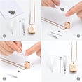 thumbnail image 6 of Stainless Steel Paw Print Square Cremation Urn Pendant Pet Memorial Necklace for Dog Cat Cremation Ashes Keepsake, 6 of 6