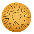 thumbnail image 4 of Tambor hueco de 6 pulgadas Tambor hueco de 6 pulgadas y 11 tonos Tambor de lengüeta de acero de tono C Instrumento musical para niños, 4 of 6
