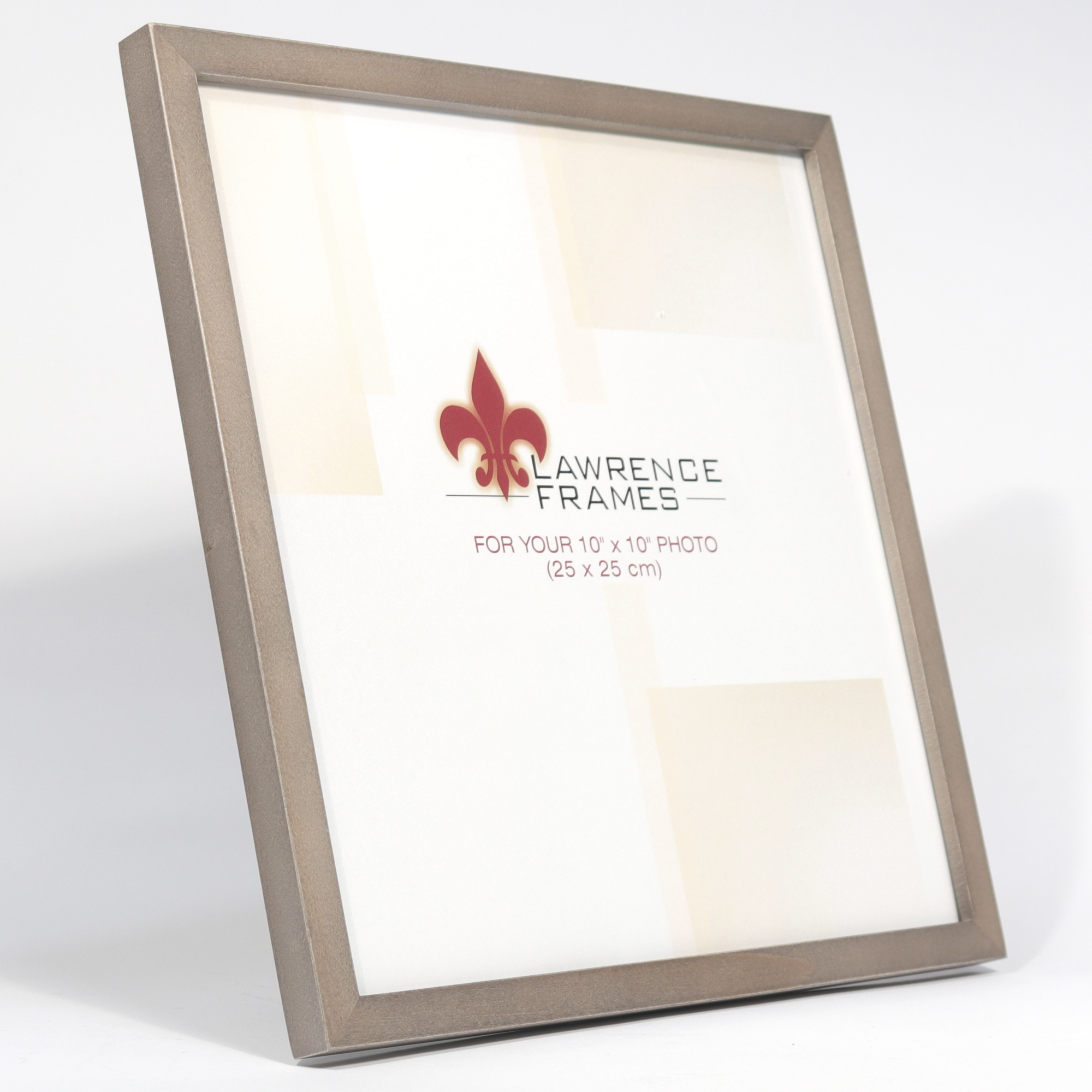10x10 Gray Wood Picture Frame - Gallery Collection