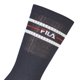 thumbnail image 3 of FILA Unisex Calcetines 3 pares - Calle, Deporte, Estilo de vida, Juego de calcetines, Rayas, 35-46 Marine 39-42 (6-8 UK), 3 of 3