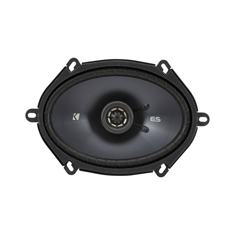 Kicker 48ESC68 6x8 Inch Coaxial Speakers, Drop-In Upgrade, Fits