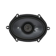 KICKER 48ESC68 - 6x8 inch, 190 Watts Peak, 2-Way Car Speakers, Poly-Blend Cone, 13mm Tweeter, Zero Tweeter Protrusion, Fits Most Vehicles