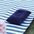thumbnail image 4 of Rodiuiu Inflatable Pillow Leak-proof Ultralight Portable Travel Flocked Surface Sleeping Cushion Outdoor Camping Hiking Beach Rectangle Air Pillow, 4 of 7