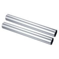 thumbnail image 1 of Unique Bargains Bâton de Course Athlétique en Tube d'Aluminium pour Relais, Argent 2 Pcs, 1 of 5