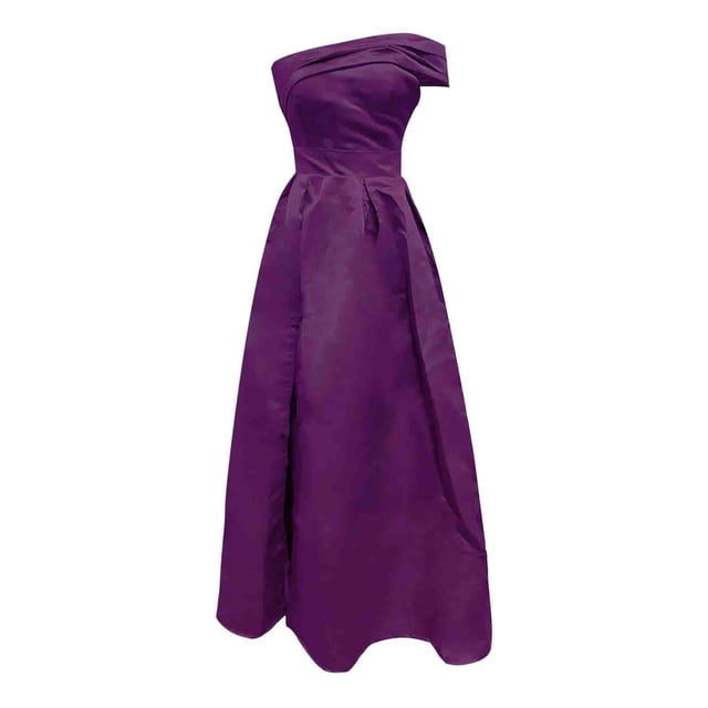 2025 Commerce Extérieur Robe Formelle pour Femmes à une Épaule Robe de Soirée en Satin Robe de Soirée Robes de Remise des Diplômes Jupe Tutu de Fête d'Anniversaire de Lycée Verte Fente Haute Robes pour Femmes