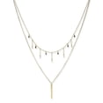 thumbnail image 2 of Inc Gold Crystal Stone & Bar Layered Pendant Necklace $29.50, 2 of 2