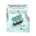 thumbnail image 2 of Pill Organizer , 7 Day Pill Box 3 Times A Day - Weekly Vitamin Box Organizer with 7 Separate Contai, 2 of 5