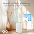 thumbnail image 2 of Purificador de aire Nuwave Oxypure Zero E500 para habitaciones grandes, 2 of 9