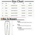 thumbnail image 3 of Gmdeguo Summer Trousers for Women Elastic High Waist Sweat Pants Long Straight Ruffle Wide Leg Womens Work Trousers Solid Color Pleated Joggers Casual Workwear with Pocket, 3 of 9