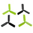thumbnail image 2 of 4pcs de Hélices CW CCW 3-láminas de Plástico para X4 H107 H107L H107C H107D , . verde CUTICAT Hélice RC Drone, 2 of 6