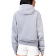 thumbnail image 2 of Women's G-III 4Her by Carl Banks Heather Gray Kansas City Chiefs Flowers Team Logo Graphic Fleece Pullover Hoodie, 2 of 2