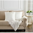 thumbnail image 4 of Home Soft Things Heavy Faux Fur 2 Piece Throw Pillow Cover Set - Erget - 20"X20", 4 of 8