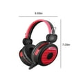 thumbnail image 1 of Herunwer Wired Over-Ear Gaming Headset with Noise-Cancelling Microphone and Immersive 3D Surround Sound, 1 of 7