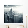 thumbnail image 1 of To New York Manhattan Wall Mural by Wallmonkeys Peel and Stick Graphic (24 in H x 24 in W) WM65121, 1 of 4