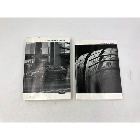 2018 Ford Edge Owners Manual Handbook Set OEM G02B19029