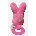 thumbnail image 2 of Peeps Pull Dog Toy Pink New 2025 Squeaker Ring Chew Teether, 2 of 2