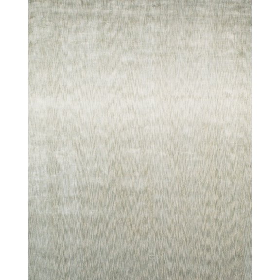Feizy Marlowe Modern Chevron, Ivory/Silver, 2' x 3' Accent Rug Sheen Handmade Casual Abstract Design Carpet for Living Dining Bed Room
