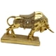 thumbnail image 1 of Figura de buey de resina, adorno Feng Shui, símbolo de fuerza y ​​prosperidad, 17 x 5 x 10,9 cm Dorado, 1 of 9
