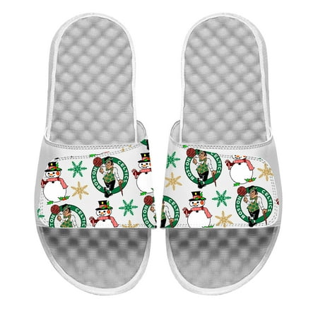 

Men s ISlide White Boston Celtics Holiday Pattern Slide Sandals