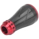 thumbnail image 4 of Mango de conversión de rueda de pesca, accesorio de aparejos de perilla de Metal para carrete giratorio de fundición S/D, negro y rojo, 4 of 8