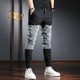 thumbnail image 5 of Pantalones para hombre, estilo coreano, pantalones cargo para hombre, algodón, alta calidad, diseñador más barato, pantalones holgados, ajuste regular, pantalones sueltos de calle, nuevos, 5 of 5