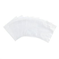 100pk 5 x 6 Self Locking Plastic Bags 2mm Thick All Purpose Storage Baggies