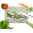 thumbnail image 2 of Carolines Treasures SC2016LCB Alligator Sunset Glass Cutting Board - Large, 2 of 2