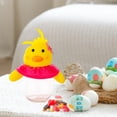 thumbnail image 6 of HOMYL Easter Candy Jar Candy Holder with Airtight Lid Gift Box Tea Canister Cookie Jar Yellow Duck 16x7cm, 6 of 8