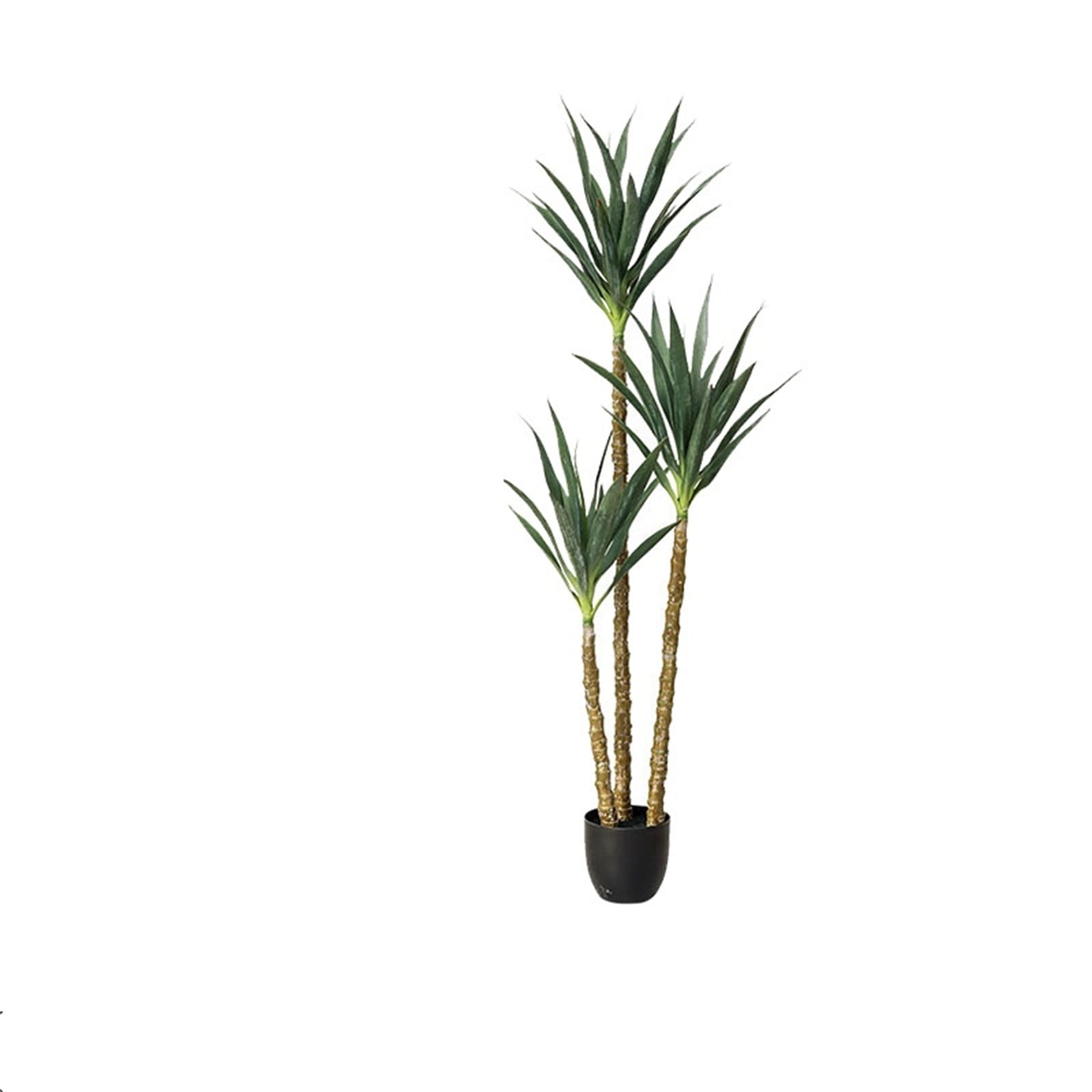 Artificial Agave Plant Tree,6Ft Fake Agave Plant with 3 Heads in Pot,Fake Tree for Home Decor Indoor or Outdoor Office Decoration Housewarming