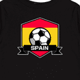 thumbnail image 4 of Inktastic Soccer Spain Flag Banner Boys or Girls Long Sleeve Toddler T-Shirt, 4 of 5