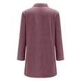 thumbnail image 4 of GEWSEY Plus Size Cardigan for Women Button Down Long Sleeve Lightweight Open Front 2025 Fall Trendy Cardigan Sweater (Purple, XXL), 4 of 9