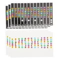 thumbnail image 3 of FOLOYORI Guitar Fretboard Note Stickers 6Pcs Black Waterproof for Beginner Musicians, 3 of 6