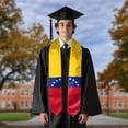 thumbnail image 2 of Graduation Stole Class of 2026 Country Flag Graduation Sash Unisex Adult 62" Long, 2 of 7