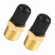thumbnail image 3 of Válvula Válvula de Aire 2 Piezas 1/8 "NPT MPT Válvula de llenado del Tanque del compresor de Aire de latón, 3 of 14