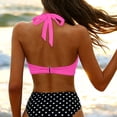 thumbnail image 6 of Afdoent Bikini Tops For Women Push Up Swimsuit Top Bathing Suit Top No Bottom Beachwear Classic Fashion, 6 of 9