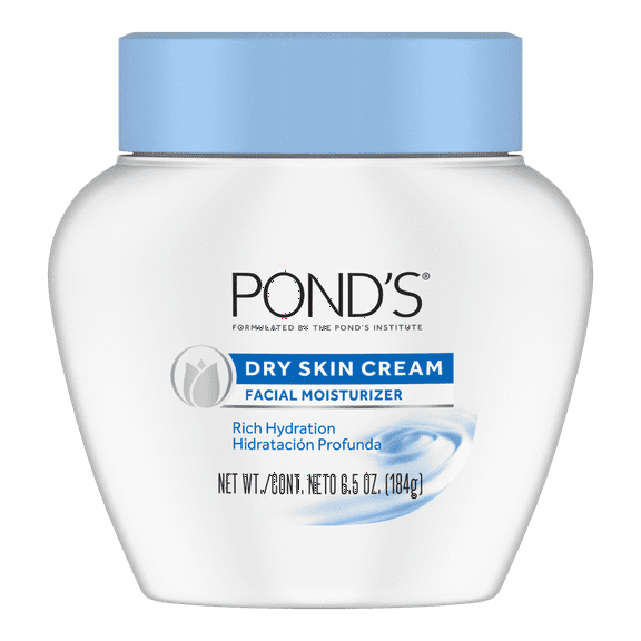 Pond's Caring Classic Cream Face Moisturizer , 6.5oz , (Dry Skin)(2 Packs)