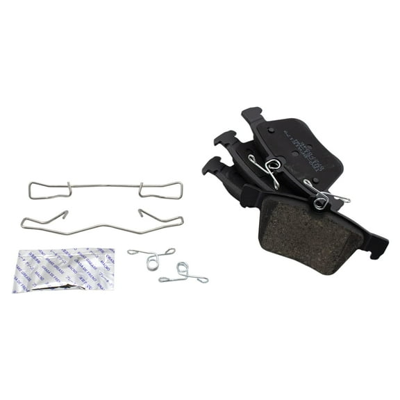 TRQ Rear Posi Ceramic Disc Brake Pad Kit Set for Audi Volkswagen New BFA15179 Fits select: 2019-2021 VOLKSWAGEN JETTA, 2018-2021 VOLKSWAGEN TIGUAN