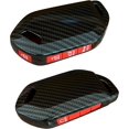 thumbnail image 3 of Key Fob Cover Compatible with Kia Telluride Sorento 5 Button ABS Plastic Silicone Keychain Case Holder Protector,Red, 3 of 7