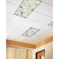 thumbnail image 2 of Fluorescent Light Covers for Ceiling Lights 4 Pack, Nautical Coastal Magnetic Ceiling Light Covers 2x4ft for Classroom Office School, Vintage Beach Octopus Turtle Jellyfish Drop Ceiling Light Shade, 2 of 7