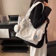 thumbnail image 2 of Women's Elegant Tote Bag Multi Zipper Pockets Shoulder Bag Double Top Handle Handbag with Small Pouch for Travel, Daily Use, Commuting, 2 of 9