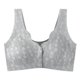 thumbnail image 3 of Sujetadores para mujer, sujetador sexy con botones en la parte delantera, sujetador transpirable sin costuras para mujer, tops cortos sin aros de acero, ropa interior de encaje para mujer, 3 of 5
