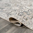 thumbnail image 5 of JONATHAN Y WASHABLE 3 x 5 Area Rug, Edith Distressed Medallion - Cream/Light Gray, WSH315A-3, 5 of 9