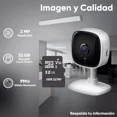thumbnail image 2 of Tp-link Cámara De Seguridad Para Interiores Tapo-c100-plus-32 Con Microsd 32gb Wifi Máxima Protección Audio 2 Vias Micrófono Y Altavoz Integrado Vídeo De Alta Definición C100 Detección De Humanos, 2 of 7
