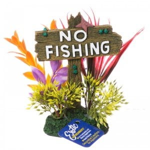 Exotic Environments No Fishing Sign Small - (3.5\