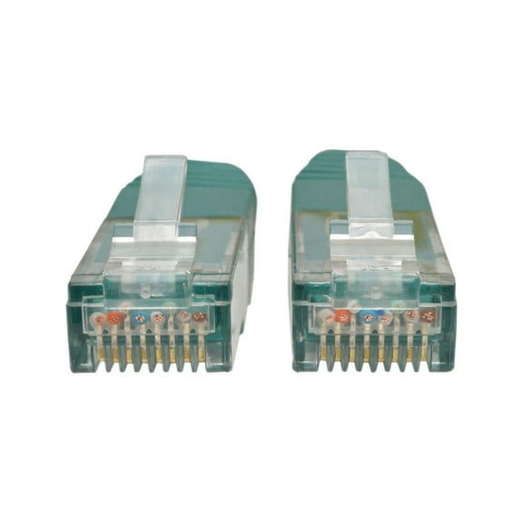 Eaton Tripp Lite Series Cat6 Gigabit Molded (UTP) Ethernet Cable (RJ45 M/M), PoE, Green, 6 ft. (1.83 m) - Patch cable - RJ-45 (M) to RJ-45 (M) - 6 ft - UTP - CAT 6 - IEEE 802.3ab/IEEE 802.5 - molded, stranded - green