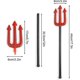 thumbnail image 2 of 2PCS Novelty Devil Fork Glittery Devil Pitchfork Halloween Pitchfork Kids for Halloween Party, 2 of 5