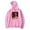 Pink-JY13300, variant on Kamro Hoodie Long Sleeve Sweatshirt Streetwear MenWomen Pocket Funny Clothes